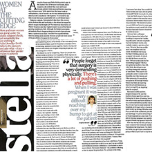 Women at the cutting edge, more and more women are going under the plastic surgeon's knife