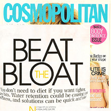 Beat the bloat, you don't need to diet if you want tauter bits