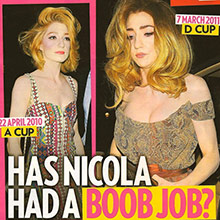 Heat's cosmetic surgeon thinks Nic has gone and had the op
